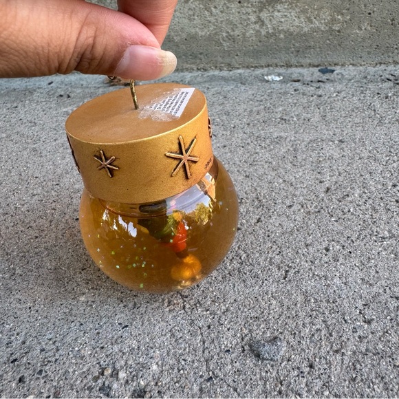 Disney Ice Skating Mickey Snow Globe Ornament with Glitter - Picture 2 of 5